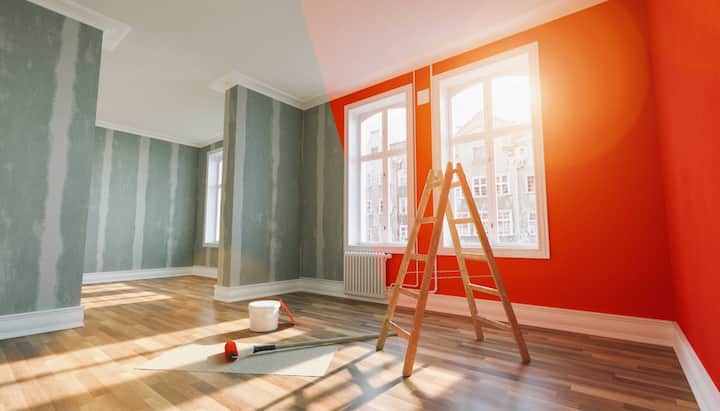 Indoor painting specialists creating beautiful spaces in Orange County, CA.